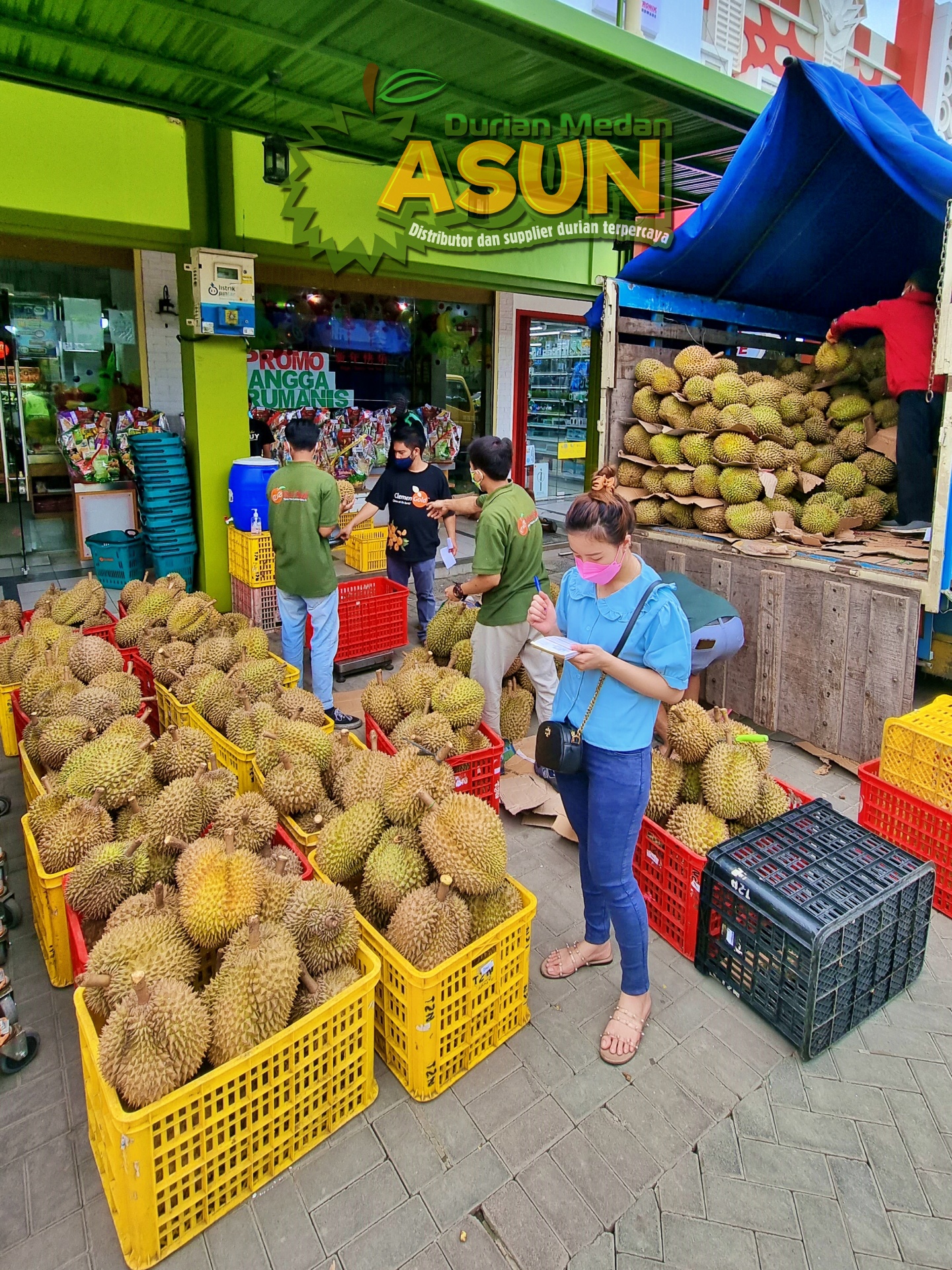 Distributor Durian Monthong Palu parigi Singaraja