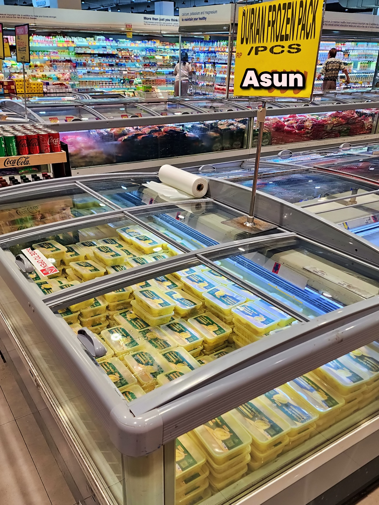 Durpas Yellow Box Hypermart Asun Durian