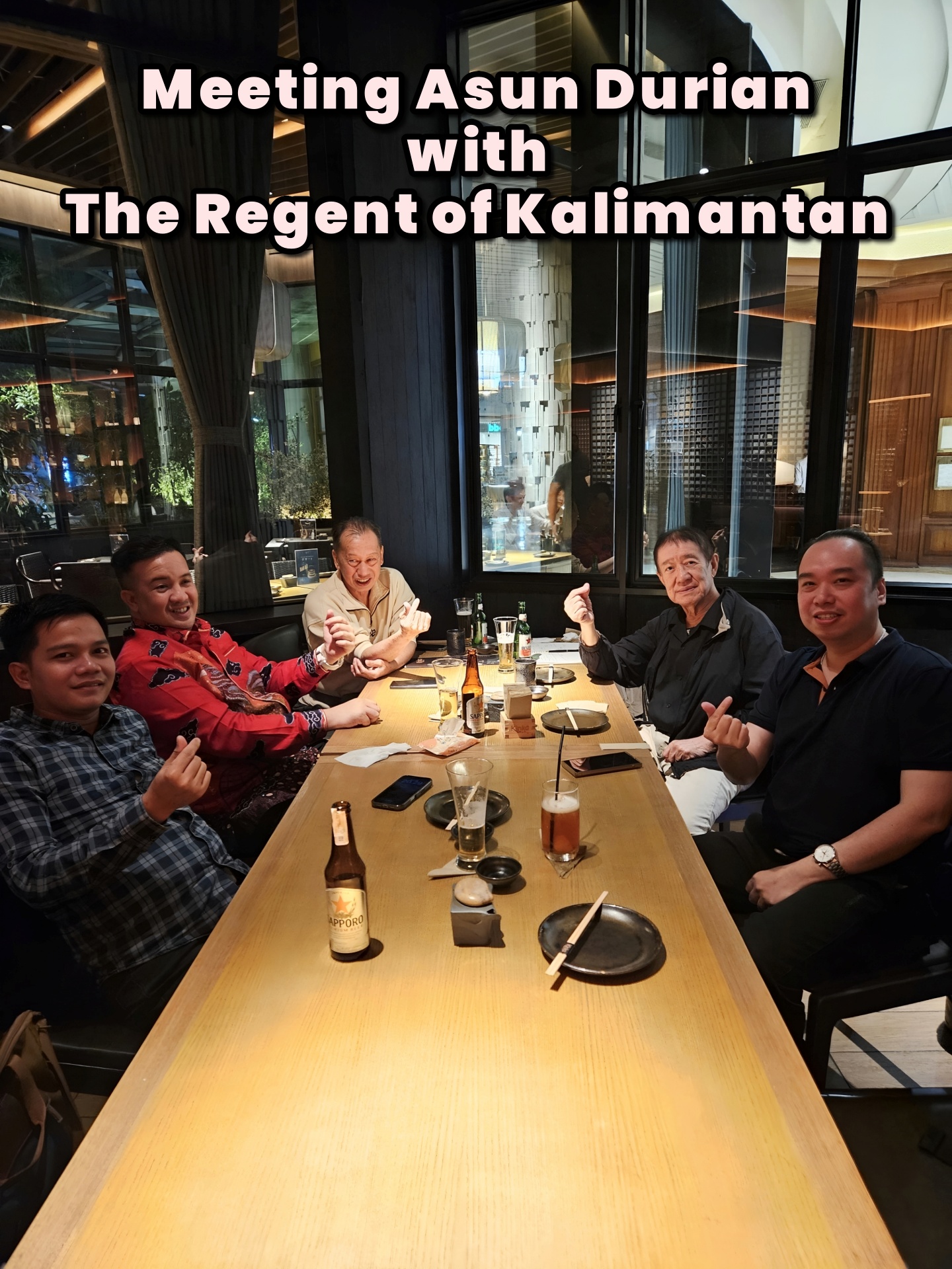 Meeting Asun Durian Dengan Bupati Kalimantan