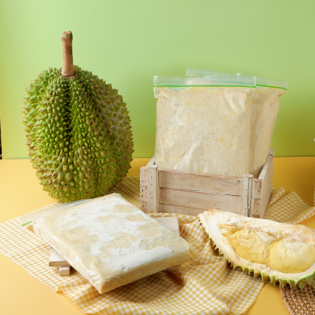 Daging Durian Klip Hijau